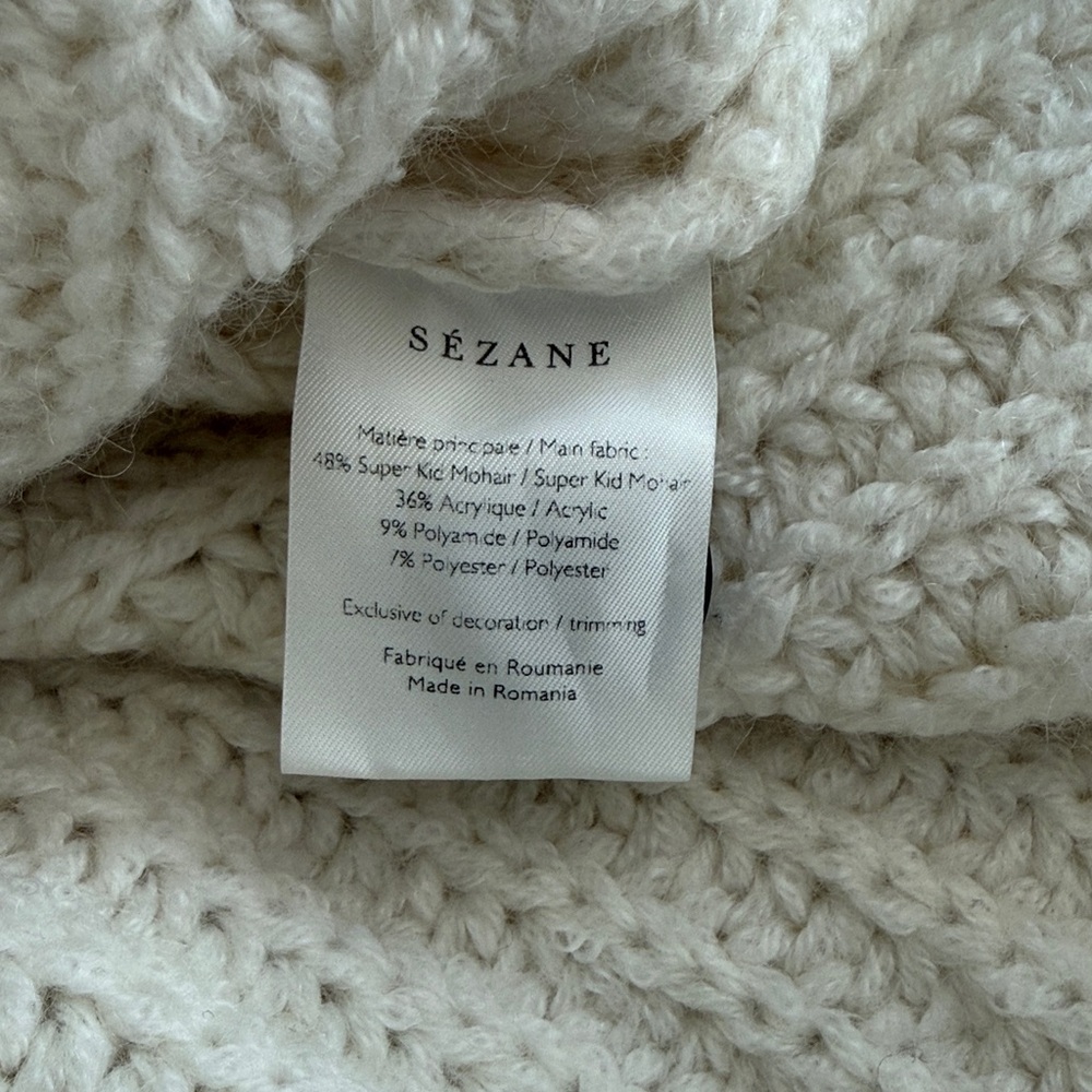 Sézane Knit Sweater Sz XS - Picture 7 of 8